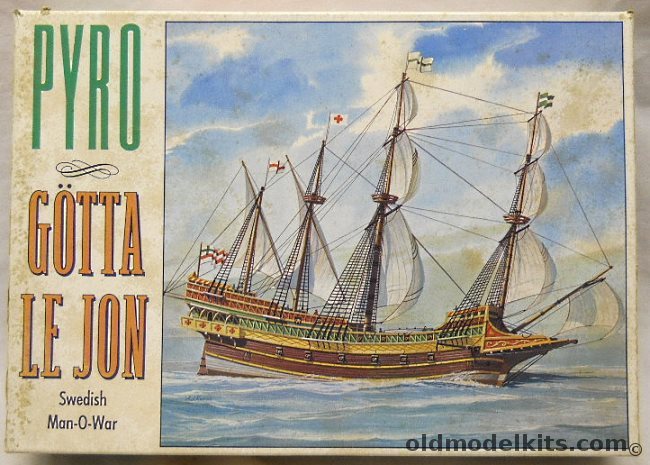 Pyro Gotta Le Jon - Swedish Man-O-War, B262-125 plastic model kit